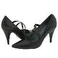 Lumiani Vasanti Black Nappa Pumps/Heels
