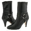 Lumiani Likina Black Leather Boots