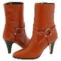 Lumiani Likina Cognac Leather Boots