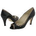 Lumiani Teresa Black Patent Pumps/Heels