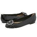 Lumiani Magnolia Black Patent Flats