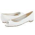 Lumiani Sagira White Patent Flats