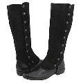 Lumiani Rina Black Leather Boots