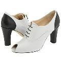 Lumiani Zeki Black/White Spectator Boots
