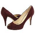 Lumiani Zea Purple Suede Pumps/Heels