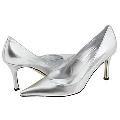 Lumiani Zariel Silver Nappa Pumps/Heels