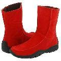Lassen Brenda Red Cow Suede Boots