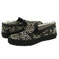Sperry Top-Sider Striper Slip On Black (Tiki Heads) Slip-ons