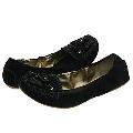 Steve Madden Gildaa Black Suede Flats
