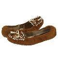 Steve Madden Gildaa Brown Suede Flats