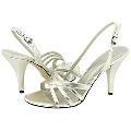 Nine West Mocha Silver Sandals