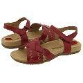 Lassen Zeta Red Atanado Sandals