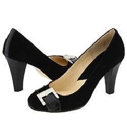 MICHAEL Michael Kors Alexandra Pump Black Suede Pumps/Heels