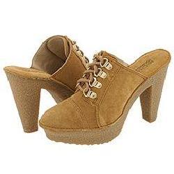 MICHAEL Michael Kors McGraw Mule Camel Suede Pumps/Heels