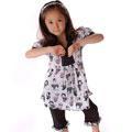Sophia's Style Girl's Retro V-neck Outfit