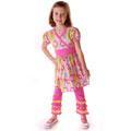 Sophia's Style Girl's Pink Retro Outfit