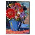 Sheila Golden 'Composition II' Canvas Art