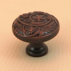 Oil-rubbed Bronze 'Vineyard Harvest' Cabinet Knobs (Pack of 25)
