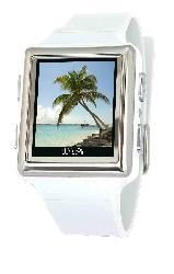 Nutec Wristpic Women's Digital Photo Album White Watch