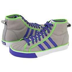 adidas Originals NZA Shell Mid Aluminum/Dark Purple Macaw Athletic $43.03