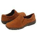 Naturalizer Mansel Saddle Tan Nubuck Flats