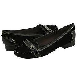Naturalizer Cupid Black Suede Loafers