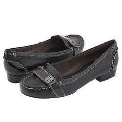 Naturalizer Cupid Black Leather Loafers