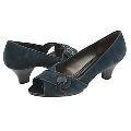 Naturalizer Bewilder Classic Navy Suede/Shiny Pumps/Heels