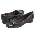 Naturalizer Cupid Black Leather Loafers