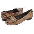Naturalizer Cupid Moda Bronze Leather Loafers