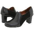 Naturalizer Klipper Black Leather Pumps/Heels
