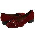 Naturalizer Ponder Red Wine Suede Loafers