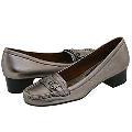 Naturalizer Ponder Dirty Nickel Metallic Foil Nappa Leather Loafers