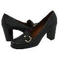 Naturalizer Winsome Black Leather Pumps/Heels