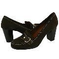 Naturalizer Winsome Olivato Suede/Oxford Brown Lizard Pumps/Heels