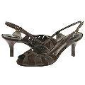 Naturalizer Polite Brown Lizard/Suede Pumps/Heels