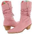 Gabriella Rocha Kids Zip (Toddler/Youth) Pink Boots