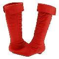 rsvp Bonita (Wide Calf) Red Leather Boots