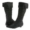 rsvp Bonita (Wide Calf) Navy Leather Boots