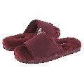 rsvp Eddy Shearling Burgundy Slippers