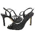 rsvp Jami Black Leather Pumps/Heels