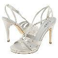 rsvp Violet White Satin Pumps/Heels