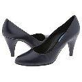 Fitzwell Venetia Navy Kid Pumps/Heels