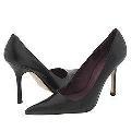 Type Z Markita 2 Pump Black Leather Pumps/Heels