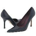Type Z Markita 2 Pump Navy Leather Pumps/Heels