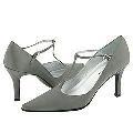 Vigotti Karmen Grey Satin Pumps/Heels