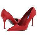 Fitzwell Valencia Red Kid Pumps/Heels