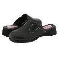 Fitzwell Anika Black Kid Slip-ons