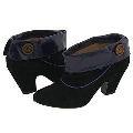 Gabriella Rocha Anni Black Suede/Purple Patent Boots