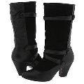 Gabriella Rocha Bria Black Leather/Suede Boots